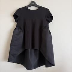 YOKO CHANブラック 半袖 トップス 36size - メルカリ