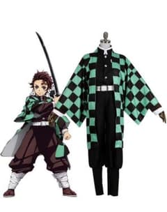 鬼滅の刃 竈門炭治郎 （かまど たんじろう） 鬼殺隊隊服 コスプレ衣装のサムネイル