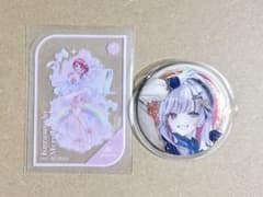 にじさんじ 缶バッジ ビスケット 石神のぞみさん - メルカリ