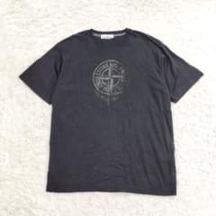 24676✨️ストーンアイランド ロゴリフレクター リフレクティブ Tシャツ L 24676✨️ストーンアイランド ロゴリフレクター リフレクティブ T