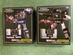 マ*ン様 トランスフォーマー MP-13 サウンドウェーブ ＆ 13Bサウンドブのサムネイル