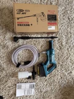 Makita 充電式洗浄機 MHW180DZ 本体　ペットボトルアダプタ付のサムネイル