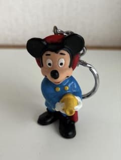 BULLYLAND ミッキー キーホルダー フィギュア ディズニー レトロ