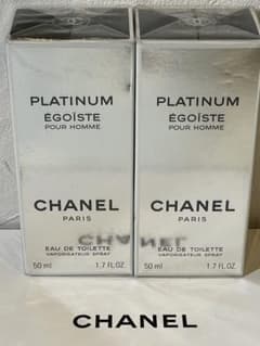 新品未使用】CHANEL PLATINUM ÉGOÏSTE50ml 2本セット - メルカリ