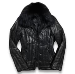 FUGA lamb leather fur jacket 平成 V系 y2k FUGA lamb leather fur jacket 平成 V系 y2k - メルカリ
