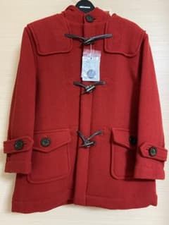 新品★ミキハウス　ダッフルコートのサムネイル