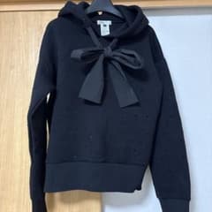 DOUBLE STANDARD CLOTHING ブラックパーカー 38のサムネイル
