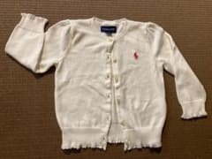 ラルフローレン カーディガン　女の子　白　入園式　冠婚葬祭のサムネイル