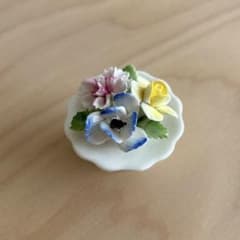 ロイヤルドルトン　薔薇　陶花