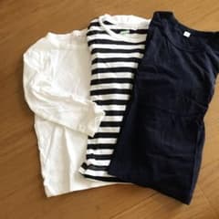 無印良品 長袖Tシャツ 3枚セット サイズ100のサムネイル