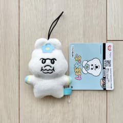 【新品】んぽちゃむ 喜怒哀楽マスコット 口閉じ 怒り顔ver. ぬいぐるみ