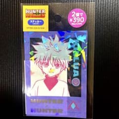 HUNTER×HUNTER 키루아 스티커 (클리어) 선큐마트 콜라보레이션