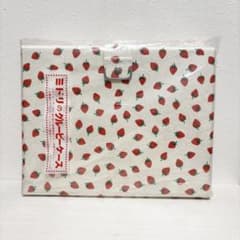 【昭和レトロ】ミドリ グルービーケース　いちご柄 未使用保管品のサムネイル