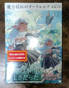 魔力枯れのダークエルフ 1巻 WonderGOO特典付き - メルカリ