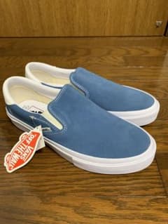 VANS SSZ スリッポン ネイビー 9 VANS SSZ スリッポン ネイビー 9 - メルカリ
