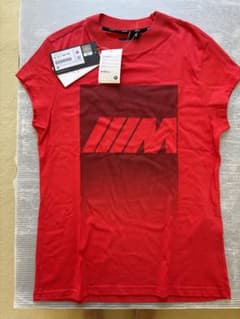 BMW★Ｔシャツレディース/赤／未使用/sのサムネイル