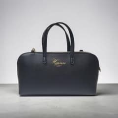 【美品☆フォーマル】Harriss ショルダーバッグ ブラック 2WAYバックのサムネイル
