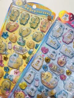 X*o様 【正規品】うるちゅるPOPシール んぽちゃむ 2枚セットのサムネイル