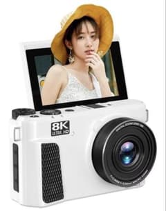 ホワイトAiMike 8K WIFI転送機能 デジタルカメラ ホワイトAiMike 8K WIFI転送機能 デジタルカメラ - メルカリ