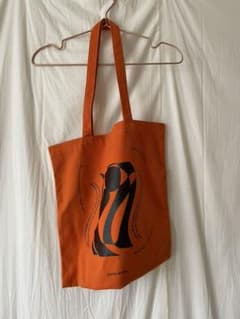 美品ユリカアクツトートバッグオレンジのサムネイル