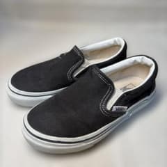 VANS キッズ スリッポン ブラック 19cmのサムネイル