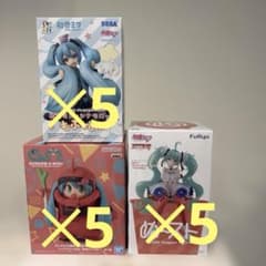 初音ミク フィギュア まとめ売り 15個 - メルカリ