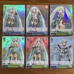 初音ミク サイン 4枚セット XR ヴァイス ヴァイスシュヴァルツ 初音ミク XR サイン6枚セット - メルカリ