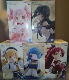 劇場版 魔法少女まどか☆マギカ　ワルプルギスの廻天　フィギュア　5点セット