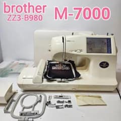 brother M-7000 ディズニー 刺繍ミシン ZZ3-B980 - メルカリ