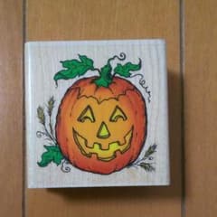 ハロウィン 木製スタンプのサムネイル