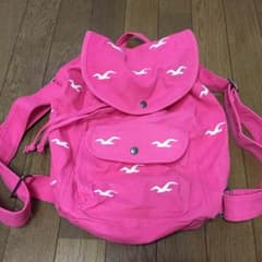 ちさと様専用☆HOLLISTER ホリスター ロゴリュックのサムネイル