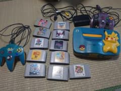 ニンテンドー64 ピカチュウ フルセットのサムネイル