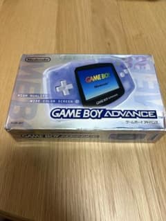 【箱・説明書付】ゲームボーイアドバンス ミルキーブルー ※ジャンク・スイッチ不動のサムネイル
