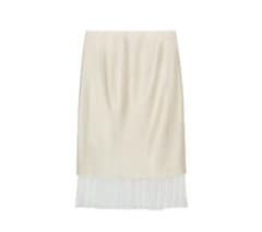 ZARA ロングスカート ホワイトのサムネイル