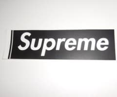 Supreme カーボンファイバー ボックスロゴ ステッカー ブラック 正規品 