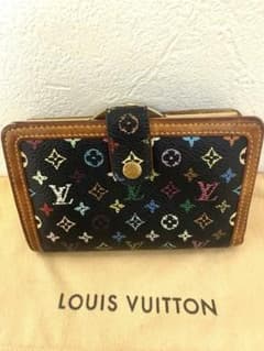 LOUIS VUITTON モノグラム　マルチカラー 二つ折り　財布のサムネイル