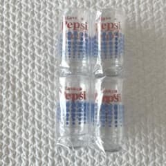 Pepsi 펩시 컵 글래스 4개 세트 《희소》