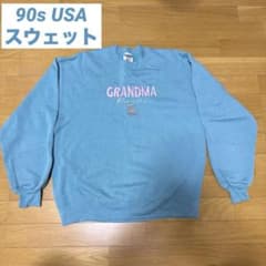 希少！90s Grandma Rocks USA製 刺繍ロゴ スウェットのサムネイル
