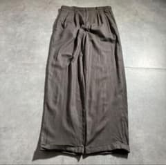 古着 90s ペリーエリス リネン ワイド スラックス パンツ 太め