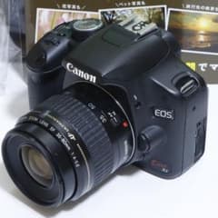 ☆スマホに送れる一眼レフ☆動画&高機能☆ キャノン EOS Kiss X3セット