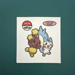ポケモン デコキャラシール パンシール パチリス ミミロル - 2