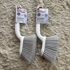 DAISO 泡立ち素材の浴槽ブラシ ショートタイプ 2個セットのサムネイル