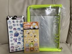 A5シール帳　キラキララメバインダー リフィル10枚付き、シールおまけ付　その③のサムネイル