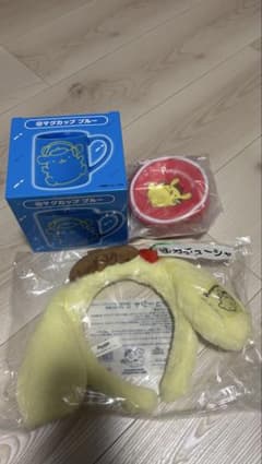 ポムポムプリン 当りくじ カチューシャ ポーチ マグカップのサムネイル