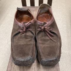 Clarks クラークス　スゥエード靴のサムネイル