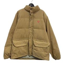 【希少!!】HUMAN MADEコーデュロイ ダウンジャケット　ベージュのサムネイル