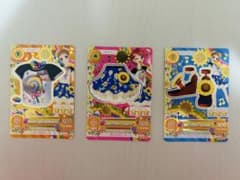 アイカツ カード サンフラワーコーデ 3枚セット ‼️おまけカード付けます‼️のサムネイル