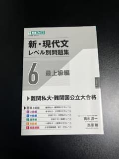 新・現代文レベル別問題集6 最上級編 (東進ブックス レベル別問題集シリーズ)のサムネイル