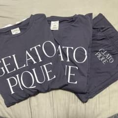 【新品・未使用】GELATO PIQUE ジェラートピケ　ルームウェア3点セットのサムネイル