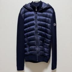 最終値下げ　JOTT ジョットニット切替ダウンジャケット 最終値下げ JOTT ジョットニット切替ダウンジャケット - メルカリ